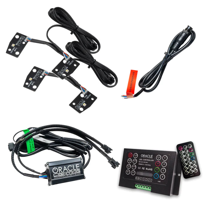 ORACLE LIGHTING 2021-2023 FORD BRONCO COLORSHIFT RGB+W HEADLIGHT HALO UPGRADE KIT