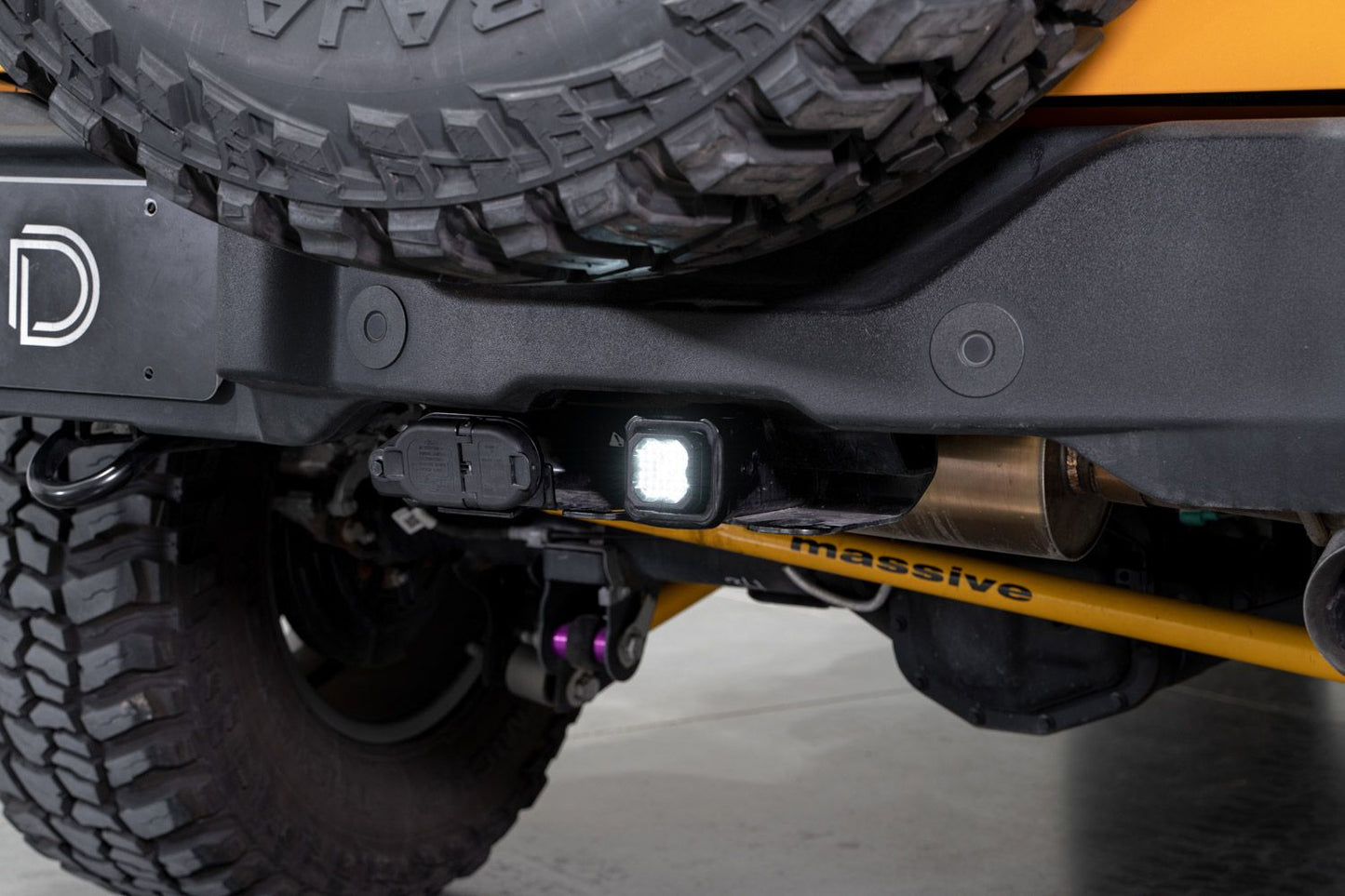 Diode Dynamics HitchMount LED Pod Reverse Kit For 2021-2024 Ford Bronco