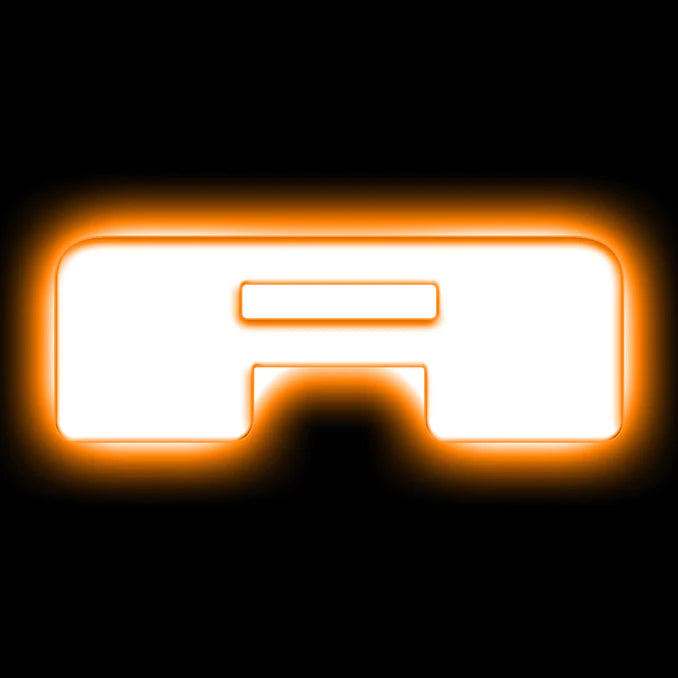 ORACLE LIGHTING UNIVERSAL ILLUMINATED LED LETTER BADGES - AMBER LED - INDIVIDUAL