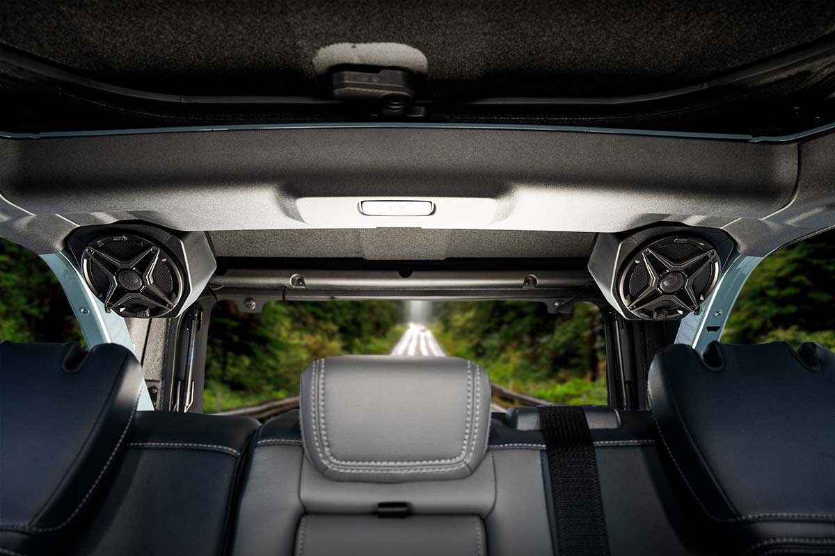 2021+ SSV Bronco 4-Door Rear Speaker Pod 6.5in Upgrade
