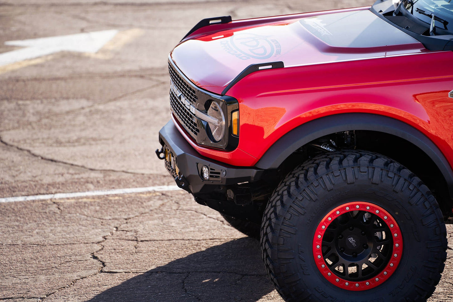 2021+ ADD FORD BRONCO BOMBER FRONT BUMPER (BAJA)