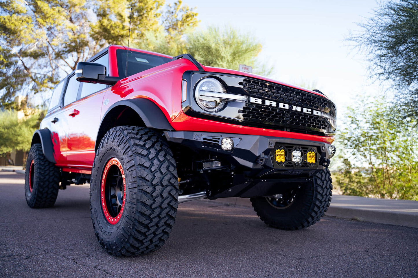 2021+ ADD FORD BRONCO BOMBER FRONT BUMPER (BAJA)