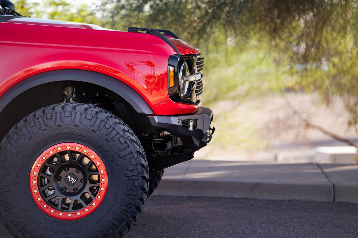 2021+ ADD FORD BRONCO BOMBER FRONT BUMPER (BAJA)