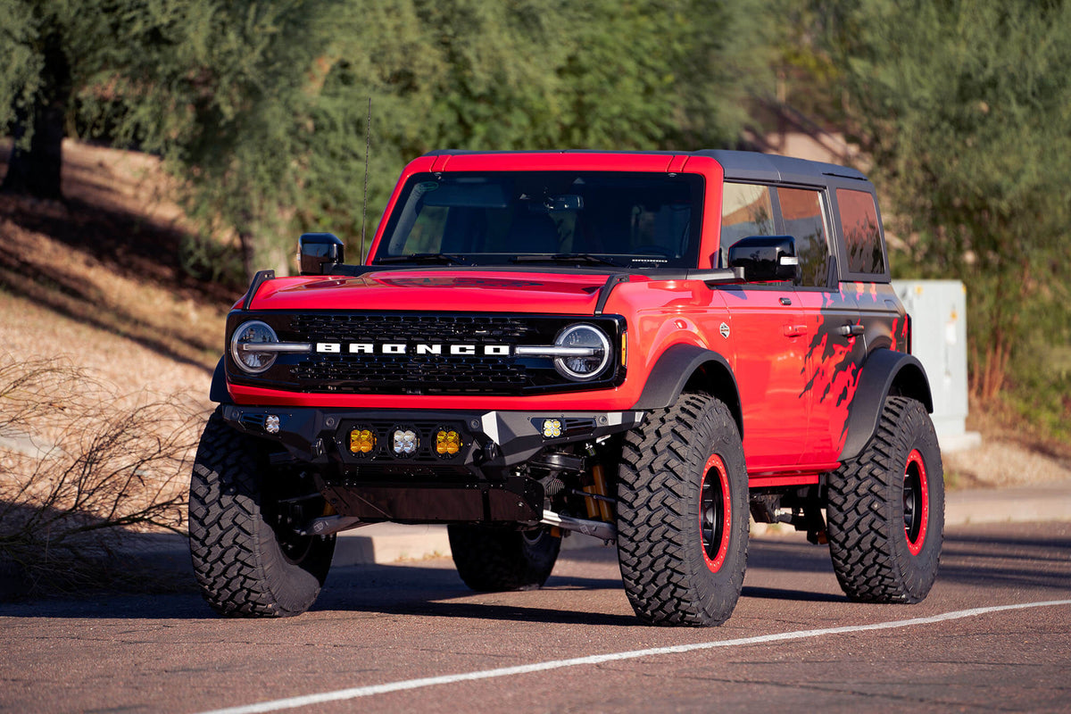 2021+ ADD FORD BRONCO BOMBER FRONT BUMPER (BAJA)