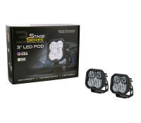Diode Dynamics Stage Series SS3 Backlit Ditch Light Kit For 2021-2024 Ford Bronco