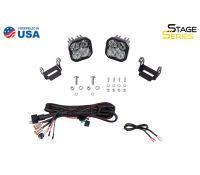 Diode Dynamics Stage Series SS3 Backlit Ditch Light Kit For 2021-2024 Ford Bronco