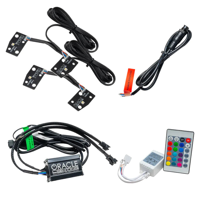 ORACLE LIGHTING 2021-2023 FORD BRONCO COLORSHIFT RGB+W HEADLIGHT HALO UPGRADE KIT