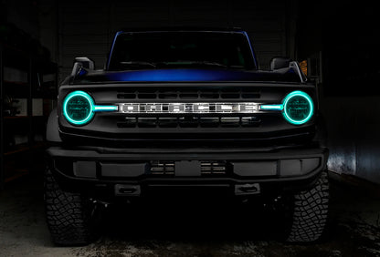 ORACLE LIGHTING 2021-2024 FORD BRONCO COLORSHIFT HEADLIGHT HALO KIT W/DRL BAR - BASE HEADLIGHTS Current price$230.95