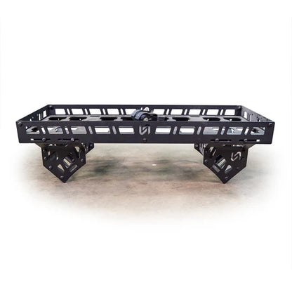 Turn Offroad Universal Offroad Spare Tire Storage Rack - Offroad Ice Chest Carrier