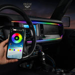 ORACLE LIGHTING FORD BRONCO DYNAMIC COLORSHIFT FIBER OPTIC LED INTERIOR DASH BOARD KIT
