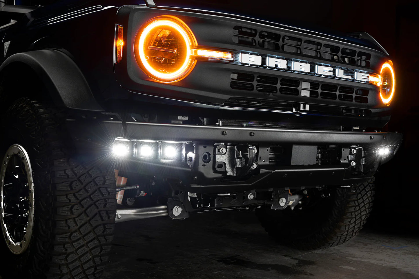 ORACLE LIGHTING 2021-2024 FORD BRONCO COLORSHIFT HEADLIGHT HALO KIT W/DRL BAR - BASE HEADLIGHTS Current price$230.95