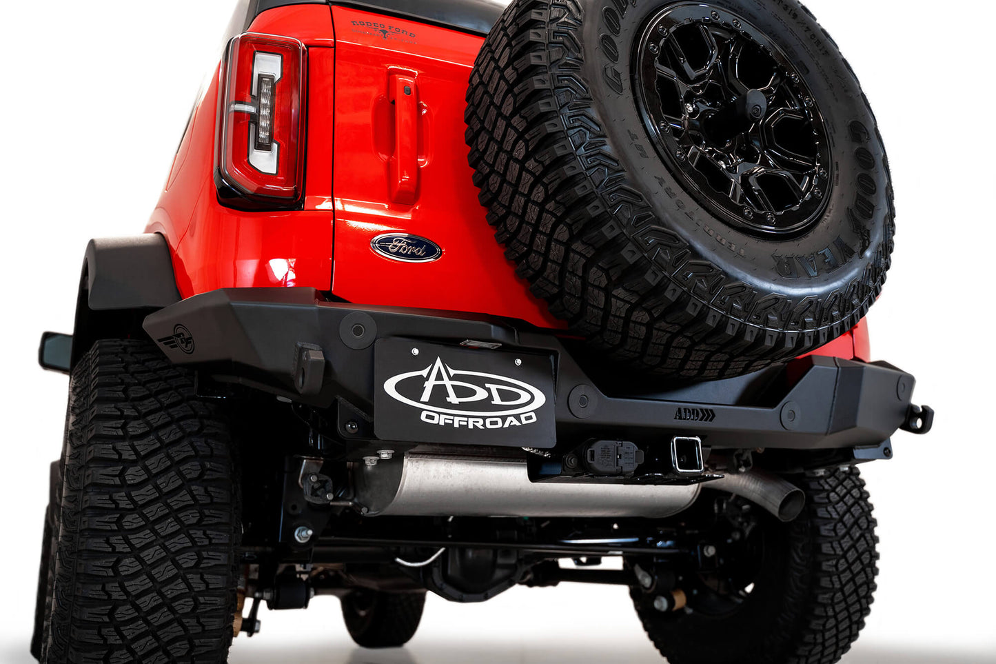 2021-2023 FORD BRONCO ADD ROCK FIGHTER REAR BUMPER