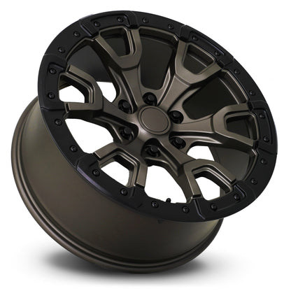 20" Bronco Raptor Wheel Satin Bronze/Satin Black Ring