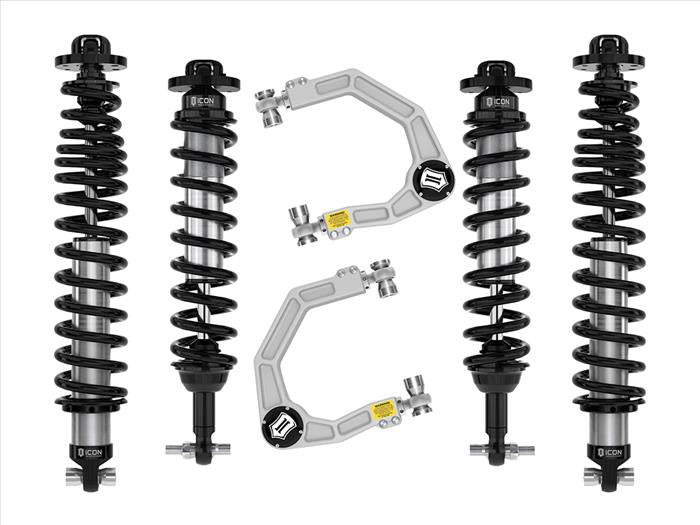 ICON 2021-2023 BRONCO SASQUATCH, 2-3" LIFT, STAGE 3 SUSPENSION SYSTEM, BILLET UCA