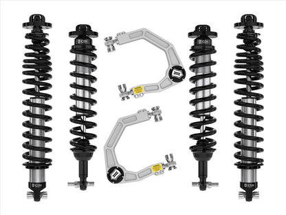 ICON 2021-2023 BRONCO SASQUATCH, 2-3" LIFT, STAGE 3 SUSPENSION SYSTEM, BILLET UCA, HEAVY RATE REAR SPRING