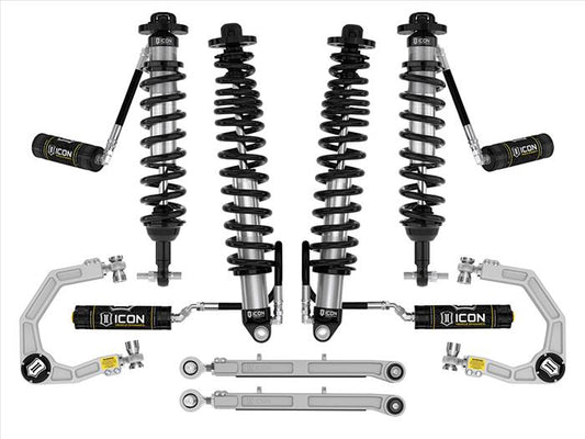 21-23 BRONCO NON-SASQ 3-4" LIFT STAGE 5 SUSPENSION SYSTEM BILLET HEAVY RAT