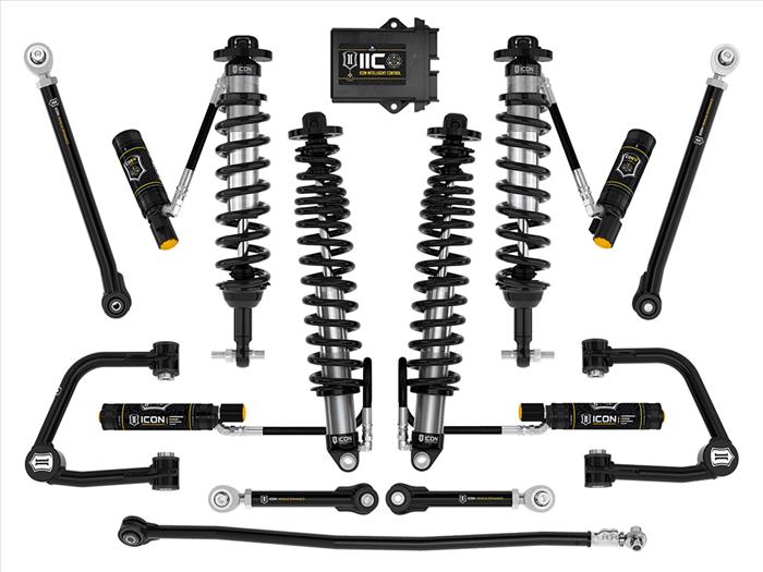 ICON 21-23 BRONCO NON-SASQUATCH 3-4" LIFT STAGE 8 SUSPENSION SYSTEM, TUBULAR UCA