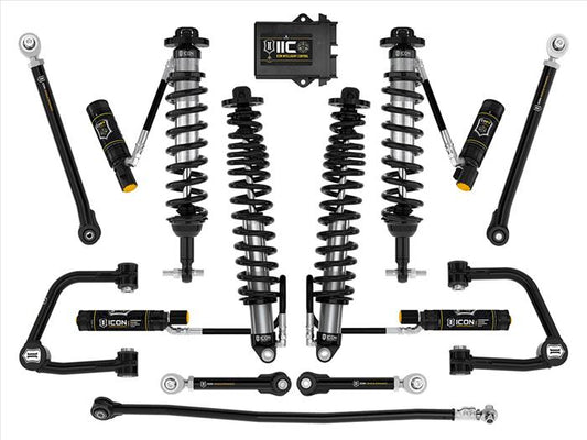 ICON 21-23 BRONCO NON-SASQUATCH 3-4" LIFT STAGE 8 SUSPENSION SYSTEM, TUBULAR UCA