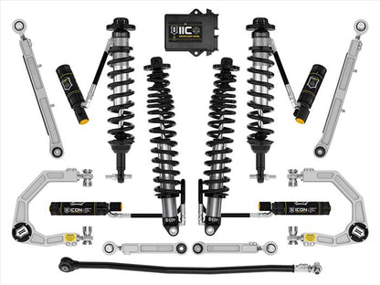 ICON 21-23 BRONCO NON-SASQUATCH 3-4" LIFT STAGE 8 SUSPENSION SYSTEM, BILLET UCA