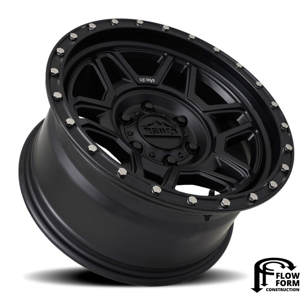 21+ REIKA Ford Bronco R40 Trooper Wheel Satin Black