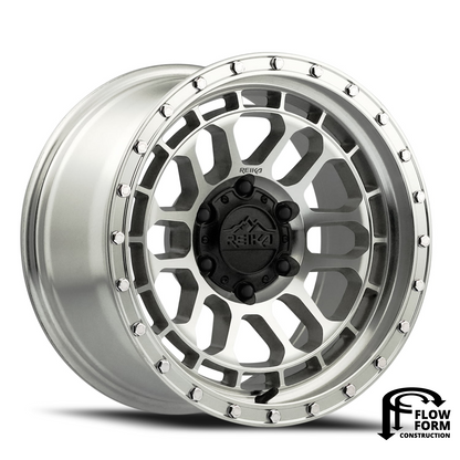 21+ REIKA Ford Bronco R35 Rambler Wheel Machined Clear