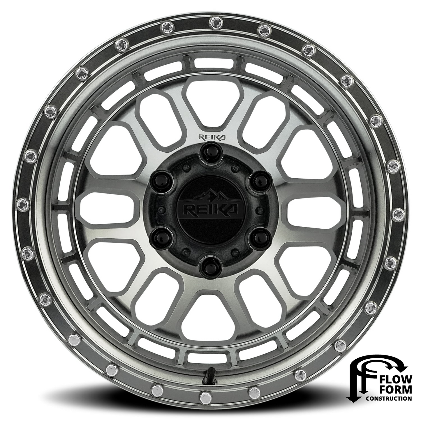 21+ REIKA Ford Bronco R35 Rambler Wheel Machined Clear