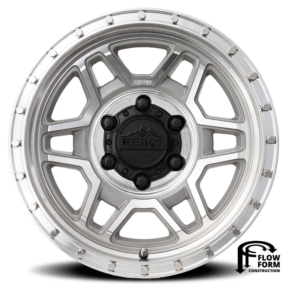 21+ REIKA Ford Bronco R40 Trooper Wheel Machined Clear