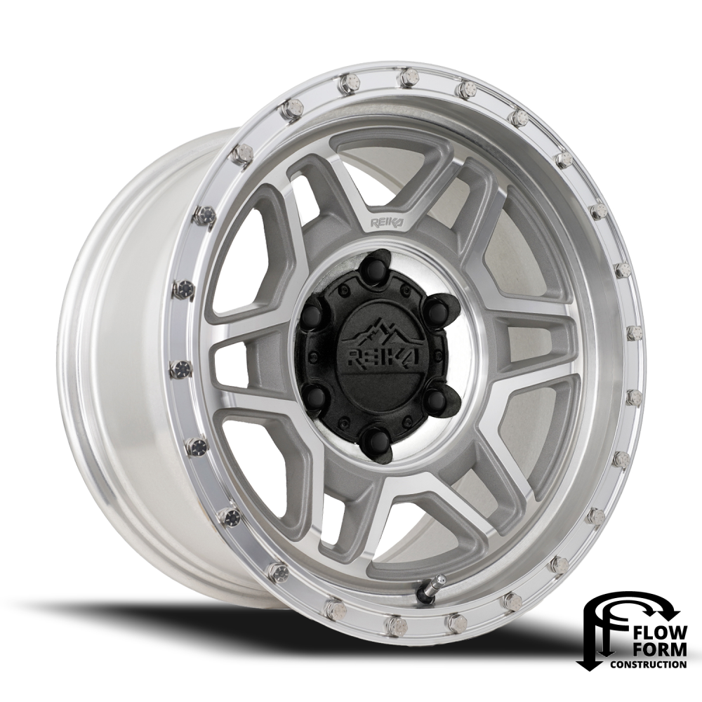 21+ REIKA Ford Bronco R40 Trooper Wheel Machined Clear