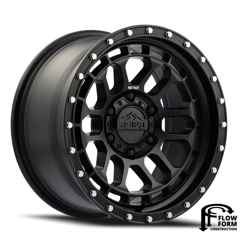 21+ REIKA Ford Bronco R35 Rambler Wheel Satin Black