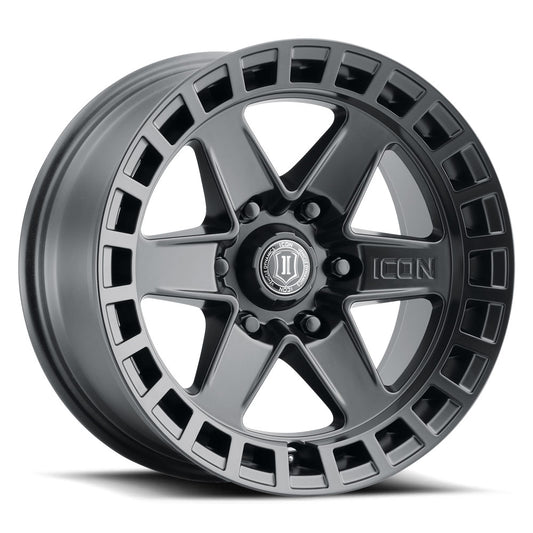 ICON Wheels RAIDER / SATIN BLACK