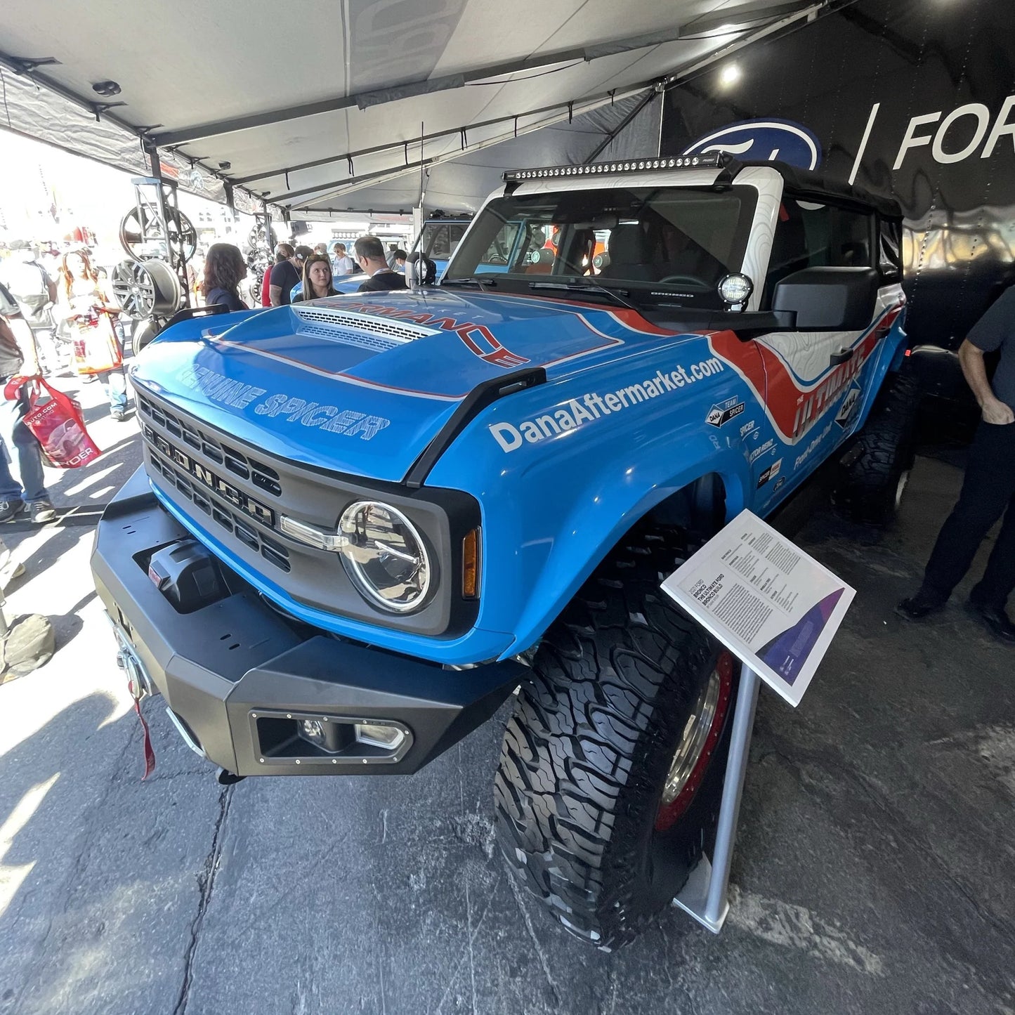 21+ ADV FORD BRONCO RAM AIR HOOD