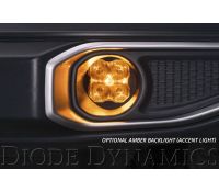 Diode Dynamics SS3 LED Fog Light Kit For 2021-2023 Ford Bronco (W/ Standard Bumper)